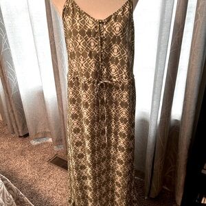 Pretty in green summer maxi